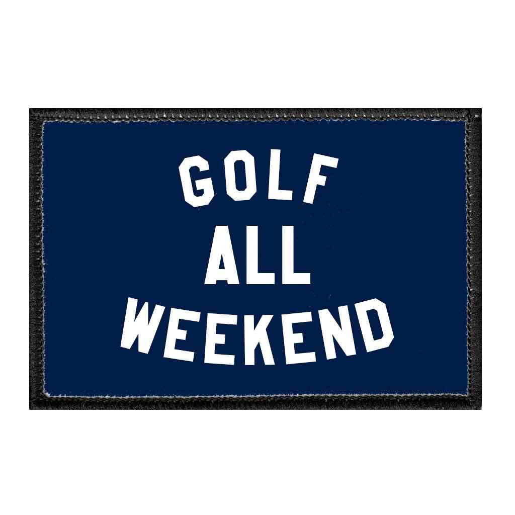 Pull Patch 2x3 Inch Hook and Loop Patch for Hats, Jeans, Vests & Coats - Durable Golf Accessories for Weekend Play | Perfect for Golfers, Outdoor Enthusiasts & Casual Wear