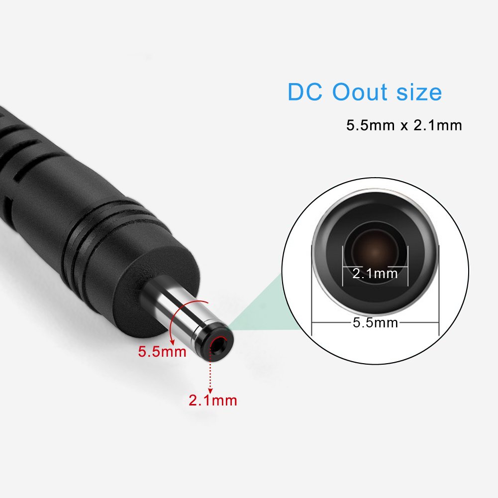 12V 2A Power Adapter 24W, AC 120V to DC 12V Converter with 5.5x2.1mm Jack - Universal Power Supply for LED Strip Lights, CCTV Cameras, Hard Drives, Monitors & More (100 Pack) - Perfect for Home Security, Office Electronics & DIY Lighting Projects