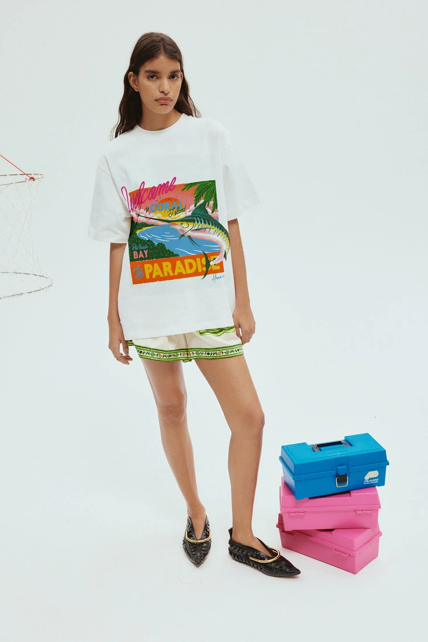 Preorder Coral Bay T-Shirt - Soft Cotton Comfort Fit Tee for Men & Women - Perfect for Beach Vacations, Casual Outings & Summer Style