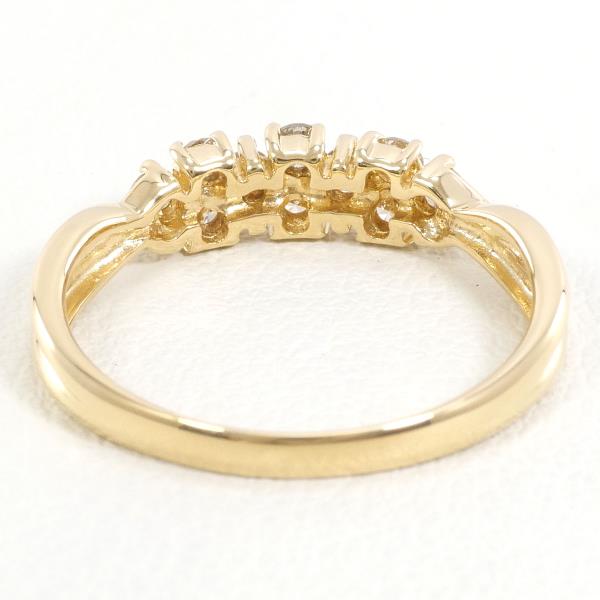 18K Yellow Gold Diamond Ring for Women - Elegant Solitaire Engagement & Wedding Band - Perfect for Proposals, Anniversaries, and Special Occasions
