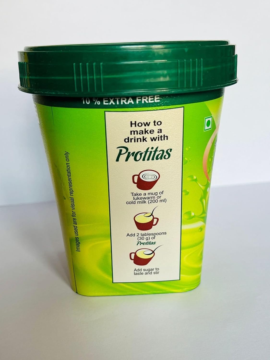 Protitas Protein Powder Pre-Workout Supplement with Vitamins & Minerals - Kesar Pista Flavor (Pack of 2) for Muscle Recovery & Energy Boost - Perfect for Gym, Fitness & Bodybuilding