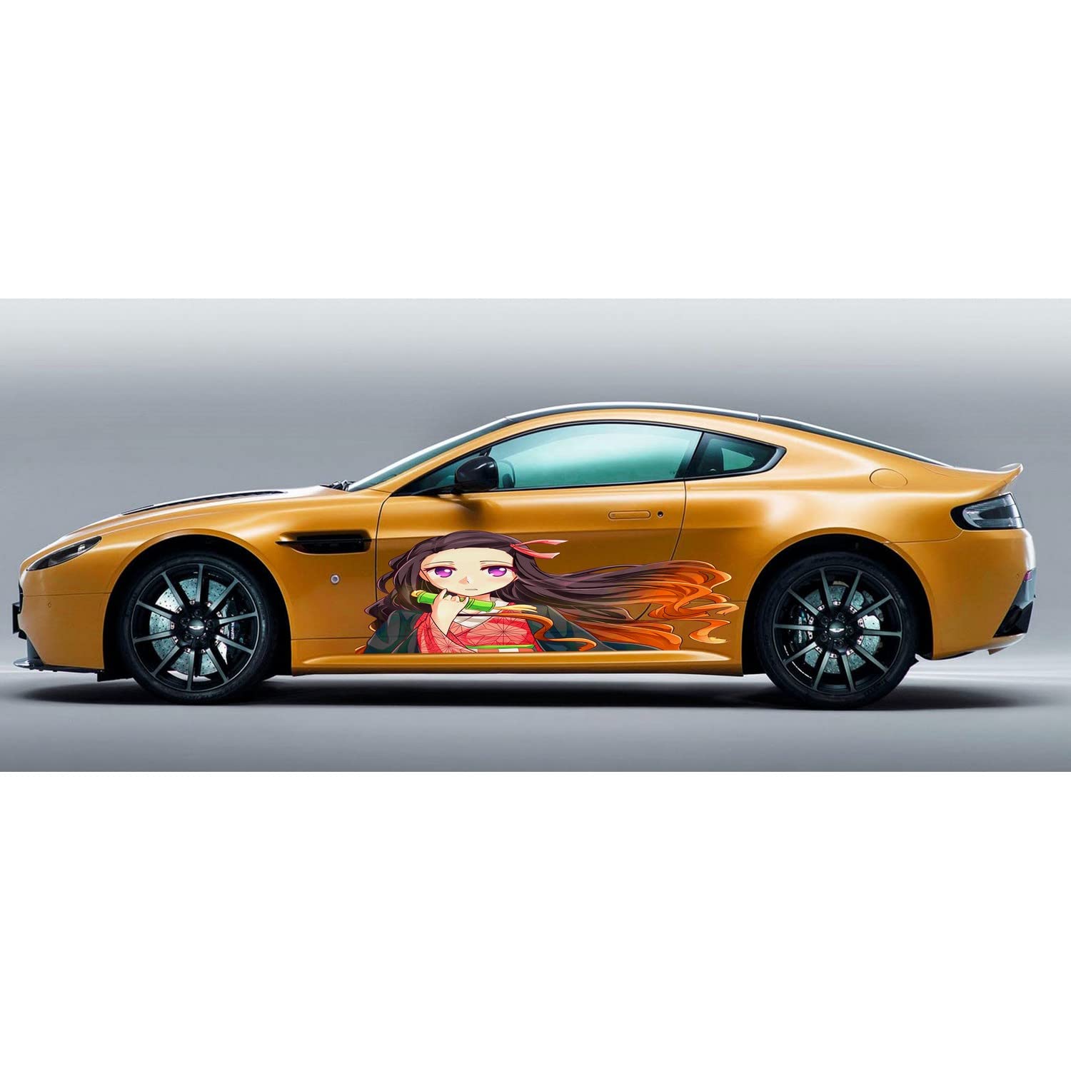 Anime Girl Car Vinyl Wrap Decal - 20x60 Inch Sexy Anime Side Graphics Sticker for Cars, Trucks & Vehicles - Perfect for JDM, Tuner & Anime Fan Rides