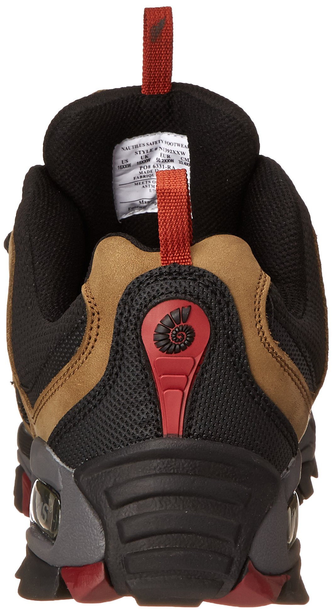 Nautilus N1392 Safety Work Boots for Men - Steel Toe, Slip Resistant, Electrical Hazard Protection - Ideal for Construction, Warehouse & Industrial Work