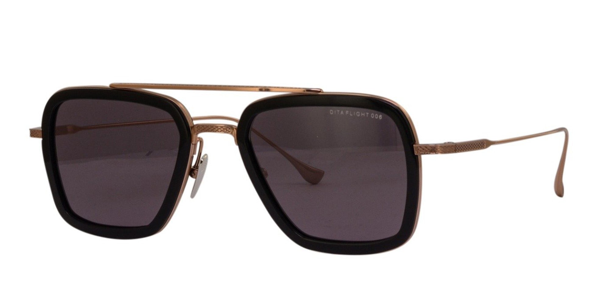 Dita Flight 006 DRX7806 Sunglasses - Luxury Aviator Style with UV Protection - Perfect for Driving, Travel & Outdoor Activities