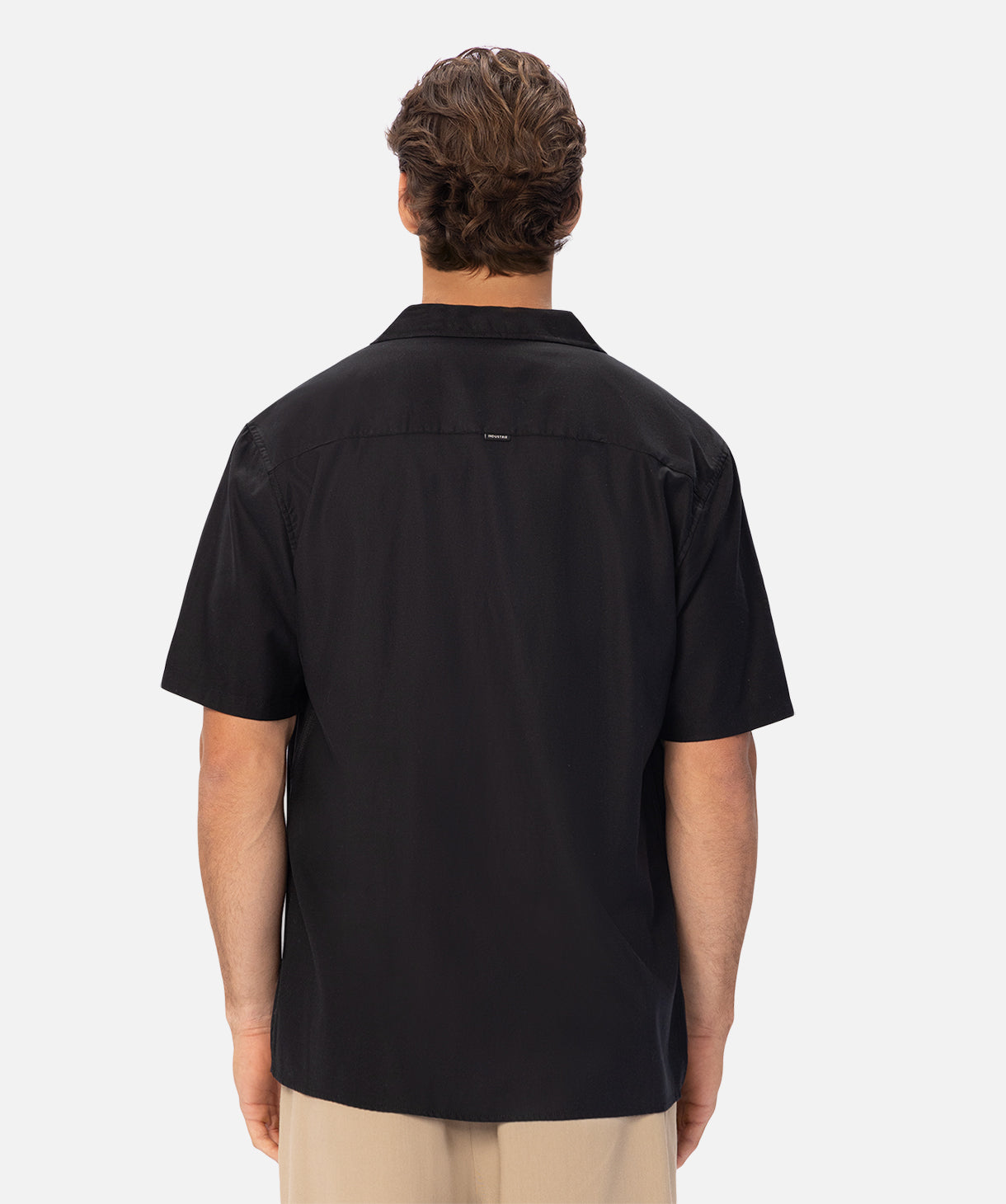 Premium Perez Short Sleeve Shirt for Men - Classic Black Cotton Casual Tee | Perfect for Summer Outfits, Beach Wear & Everyday Comfort