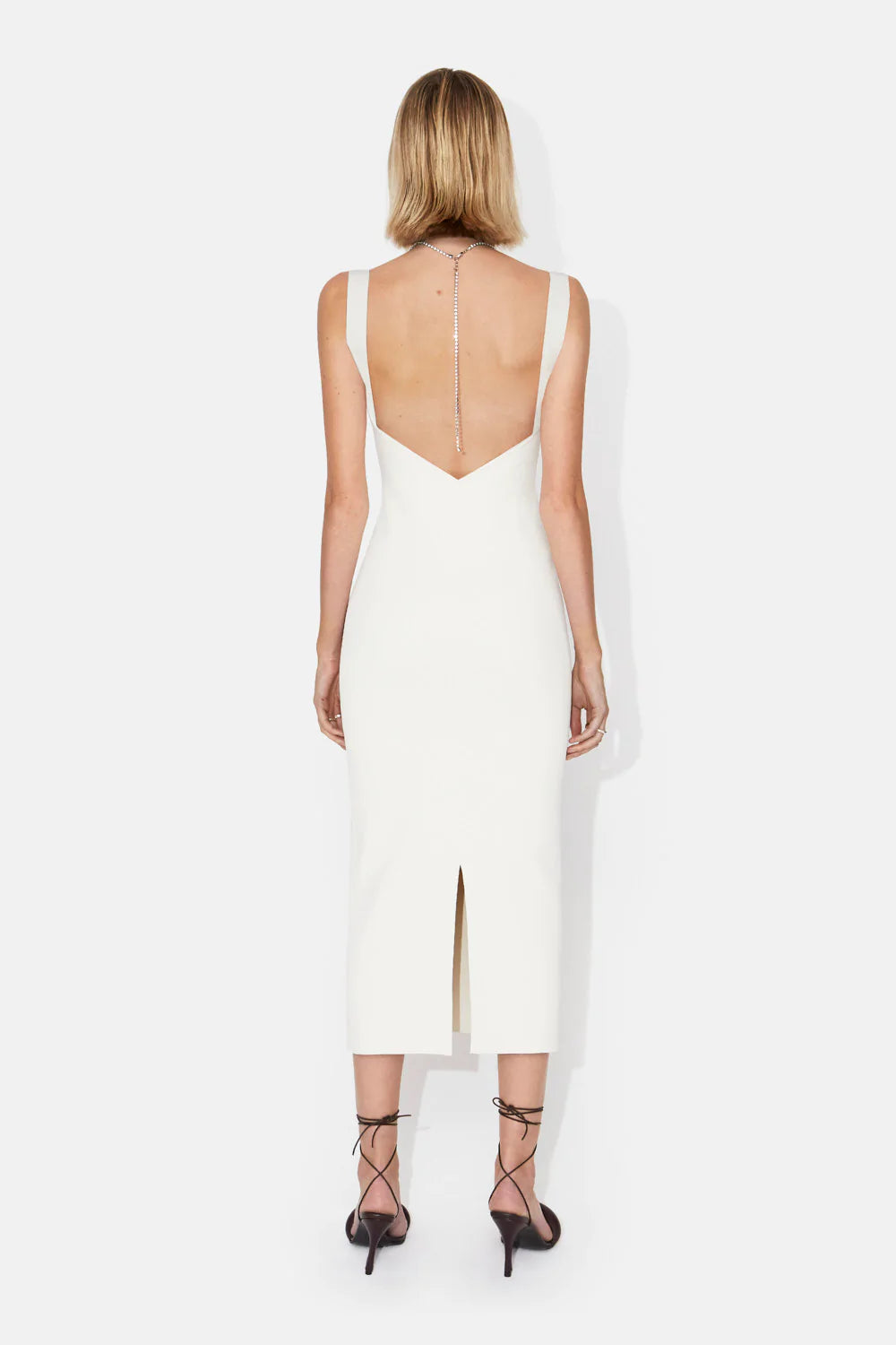 Celeste Ivory Dress - Elegant Women's Maxi Dress for Weddings, Parties & Special Occasions