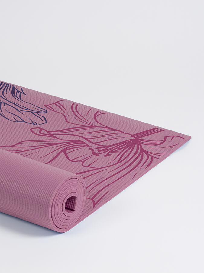 Premium 6mm Non-Slip Yoga Mat for Hot Yoga & Home Workouts - Eco-Friendly TPE Material for Enhanced Grip & Comfort