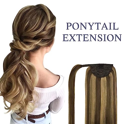 #4/27 Chocolate Brown Mixed Caramel Blonde
