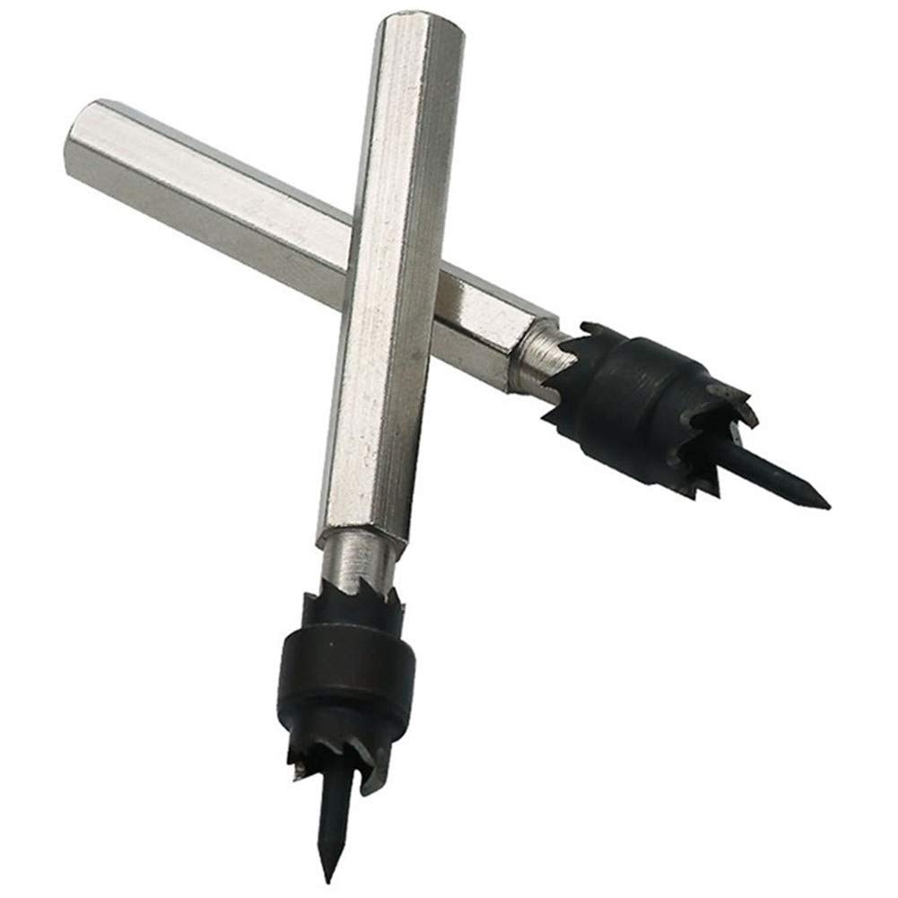 3/8 Inch & 5/16 Inch Double Sided Spot Weld Cutter - High Speed Steel Sheet Metal Drill Bit with Sawtooth Point for Automotive, HVAC & Metal Fabrication (Perfect for Removing Spot Welds in Body Repair & Industrial Applications)