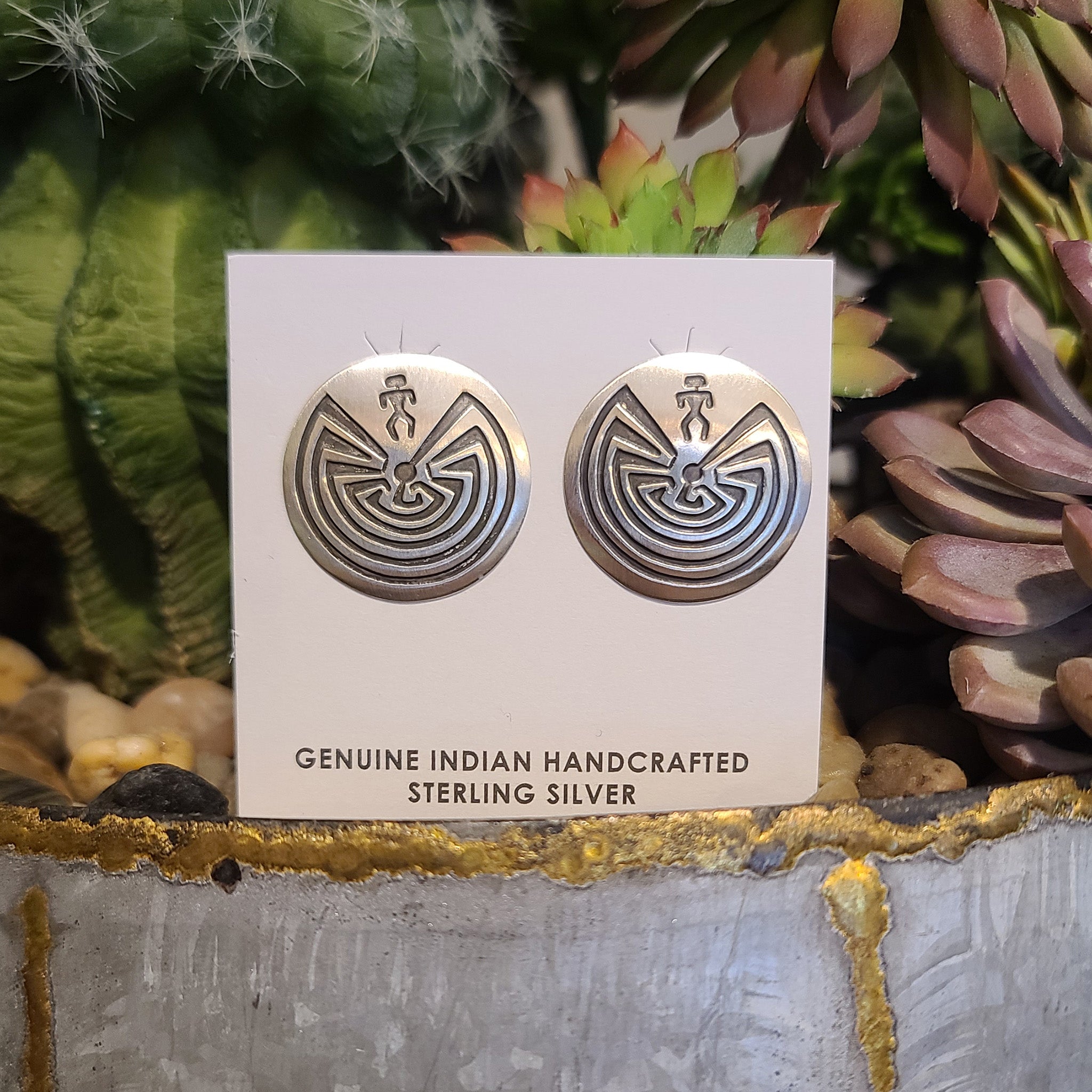 Gene Overlay Stud Earrings for Women - Hypoallergenic Stainless Steel CZ Crystal Studs - Perfect for Everyday Wear, Parties & Gifts