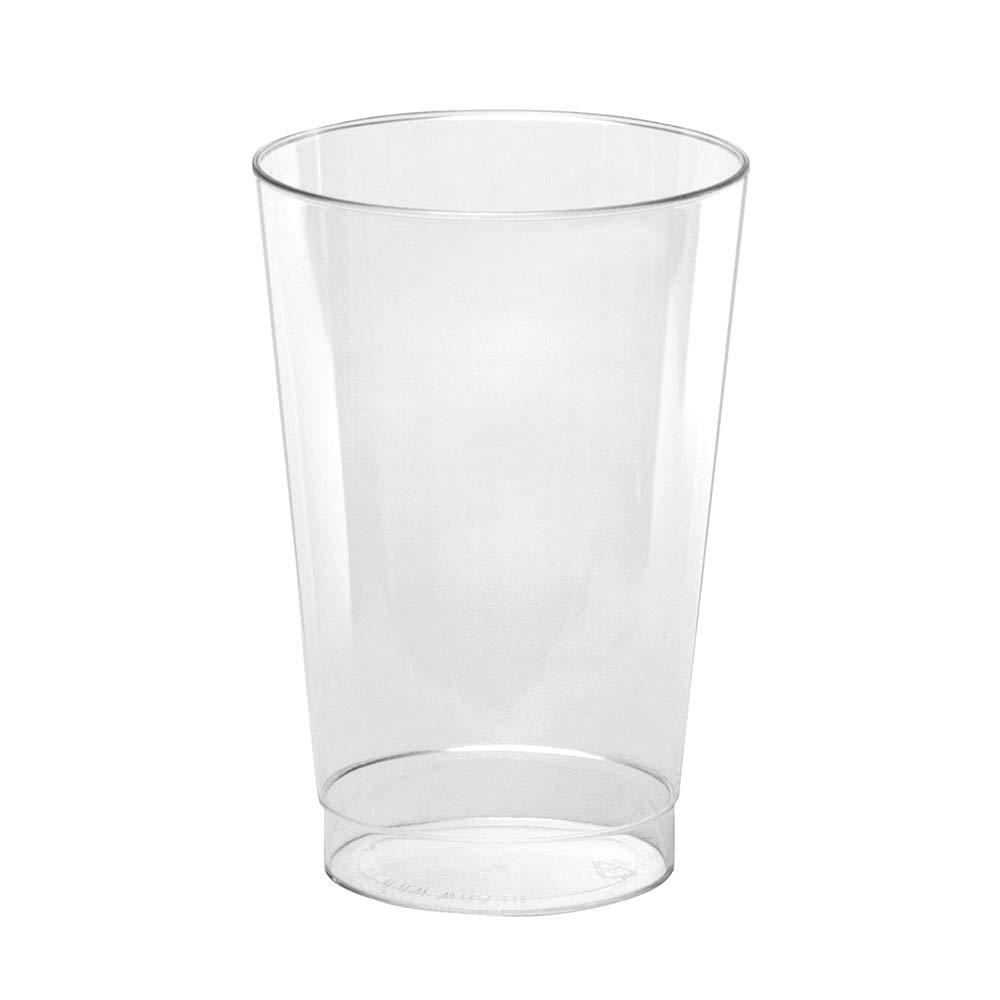 Clear 12 oz Plastic Tumblers - Case of 500 | BPA-Free Disposable Cold Drink Cups for Parties, Restaurants & Events | WNA T12 Bulk Drinkware