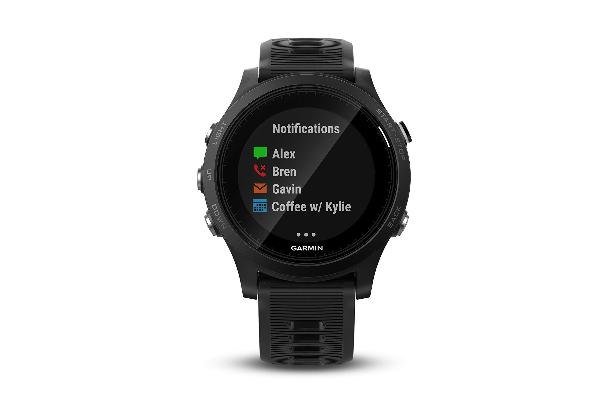 Garmin Forerunner 935 GPS Running Watch - Black/Black Band, Waterproof Fitness Tracker with Heart Rate Monitor, Multi-Sport Smartwatch (Renewed) - Perfect for Marathon Training, Triathlon & Outdoor Activities