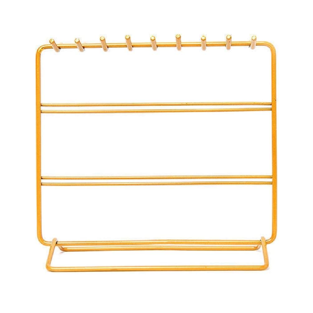 Nordic Jewelry Display Stand with Hooks for Earrings & Watches - Store & Home Use