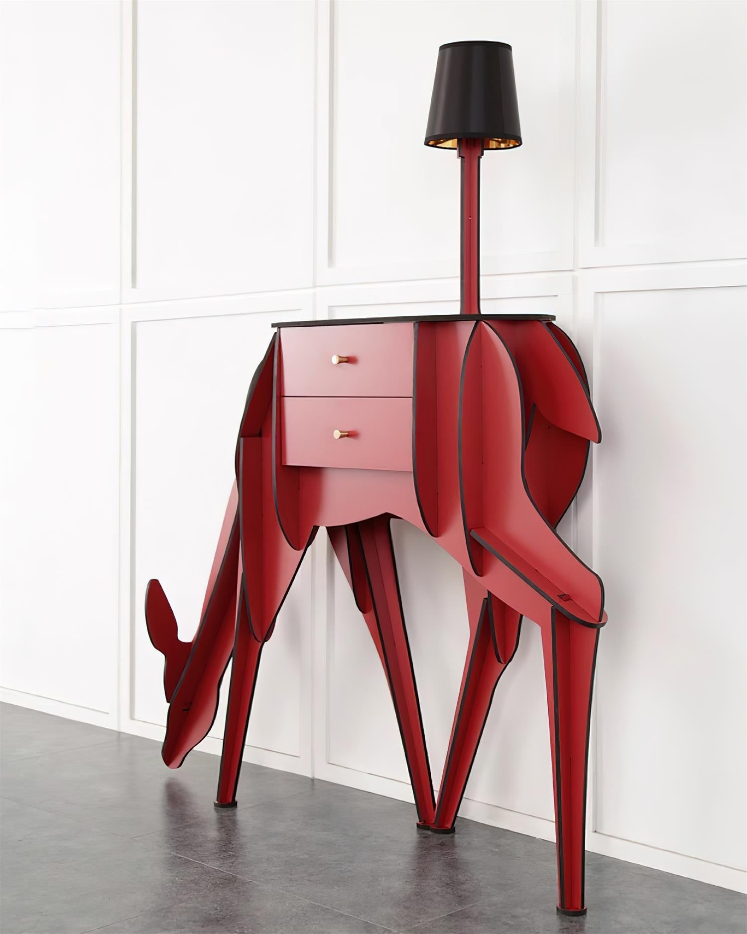 Deer Art Floor Lamp - Modern Handcrafted Standing Light for Living Room, Bedroom & Office - Perfect for Reading, Relaxing & Decorating