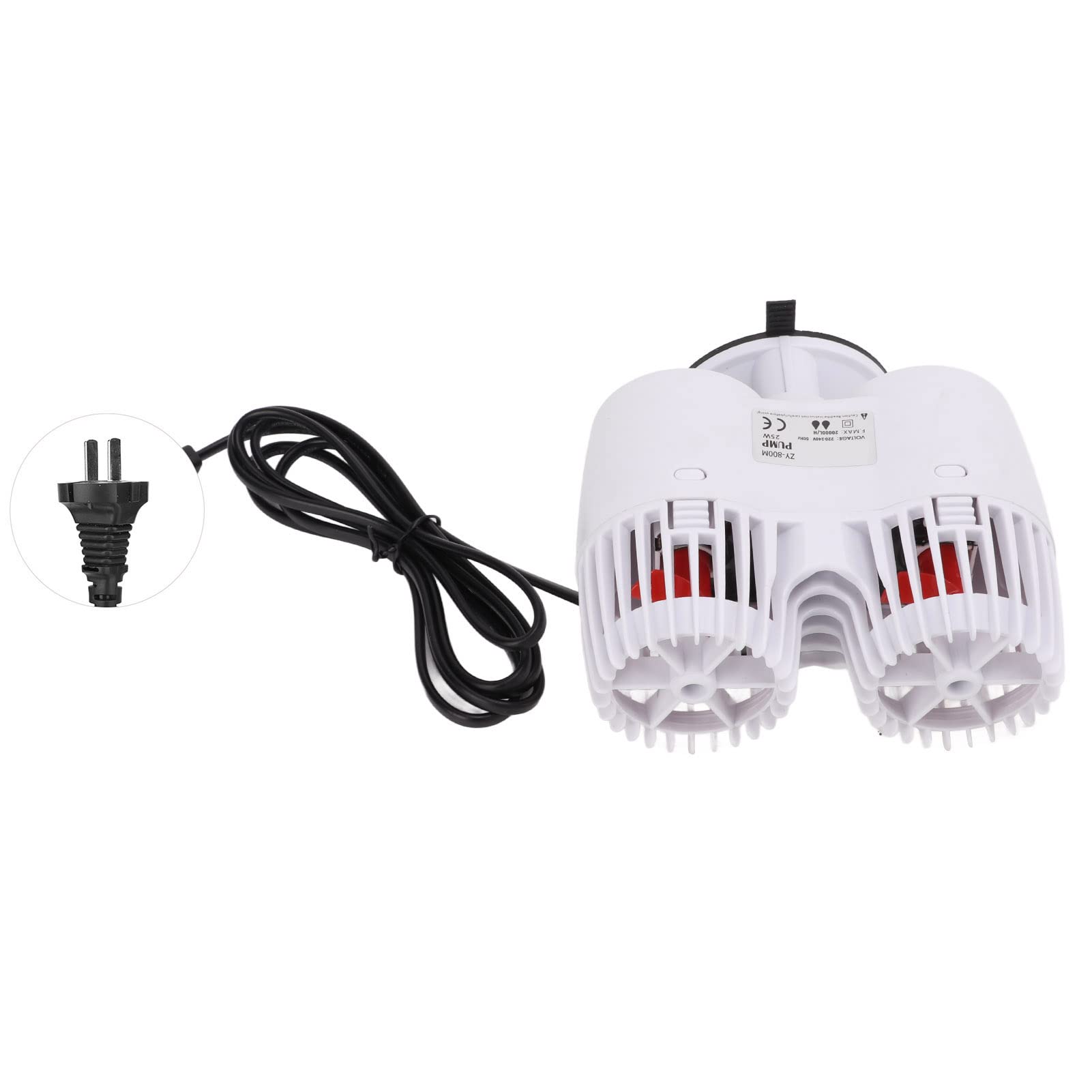 360° Adjustable Aquarium Wave Maker Circulation Pump - Powerful Powerhead Pump for Marine & Freshwater Fish Tanks | Creates Natural Water Flow for Coral Reefs, Planted Aquariums & Aquatic Pets