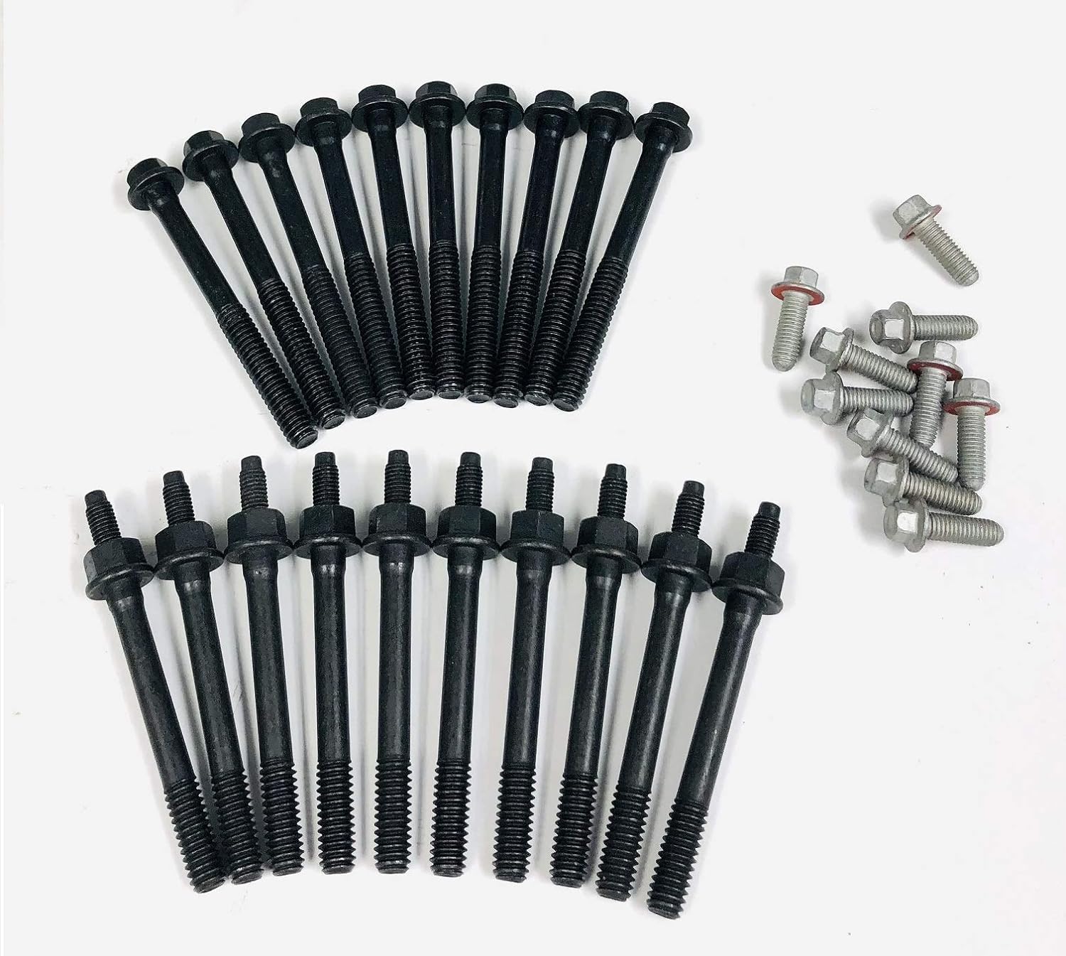 GM LS Replacement Main Cap Bolts 12560273 12560272 1255612 - High Performance Engine Parts for Chevy, GMC, Cadillac - Perfect for Engine Rebuilds & Upgrades