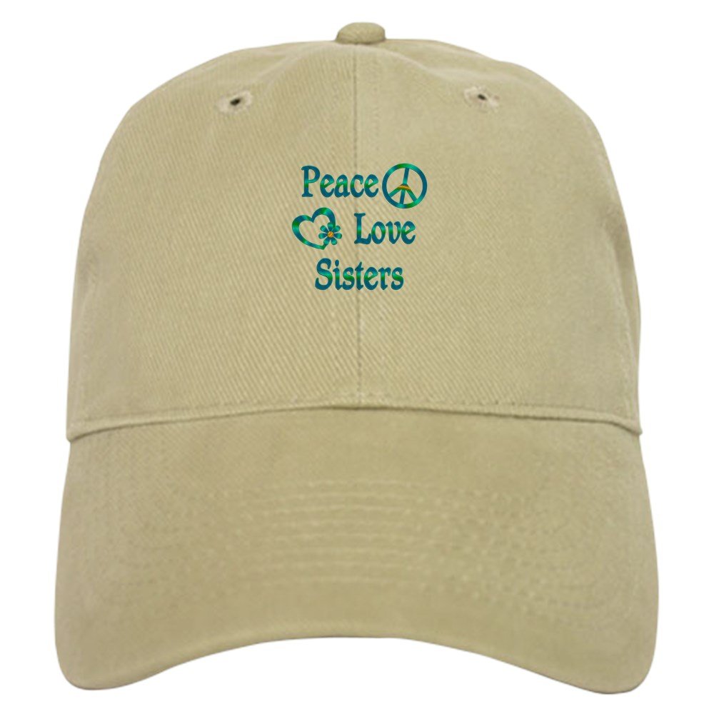 Peace Love Sisters Baseball Cap - Stylish for Family Outings