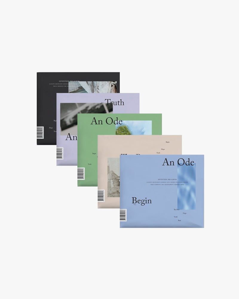 SEVENTEEN 3rd Album [AN ODE] - K-Pop CD with 5 Collectible Versions | Perfect for K-Pop Fans, Music Collectors & Gift Giving