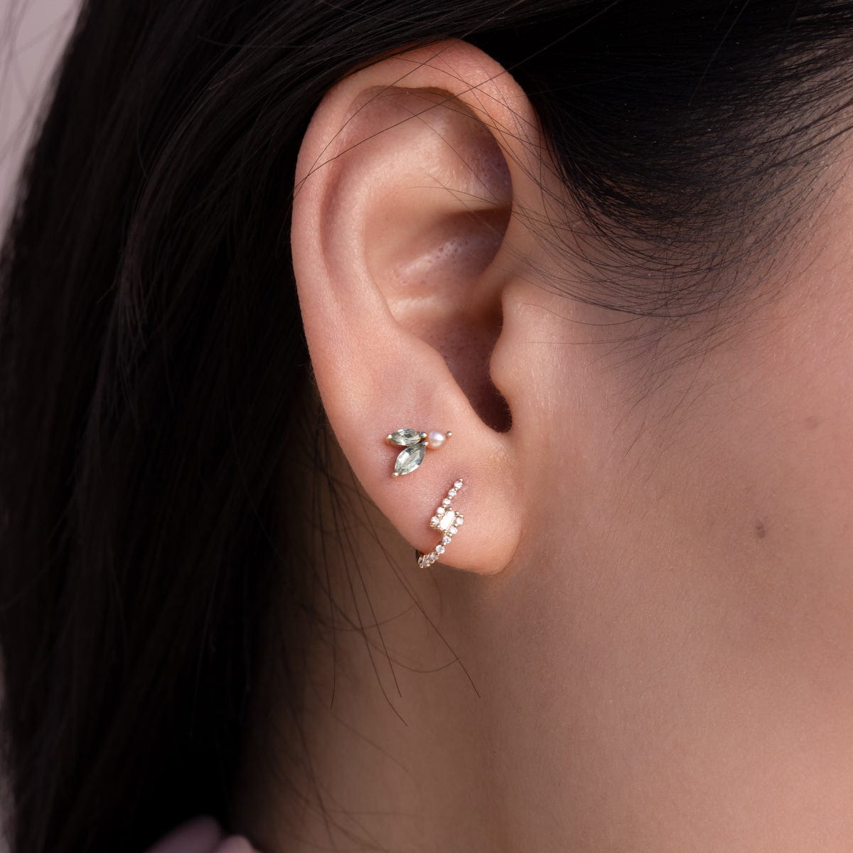 Fairy Stud Earrings for Women - Dainty Floral Flower Studs - Perfect for Everyday Wear, Parties & Gifts