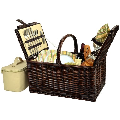 Brown Wicker-hamptons Plates/Napkins