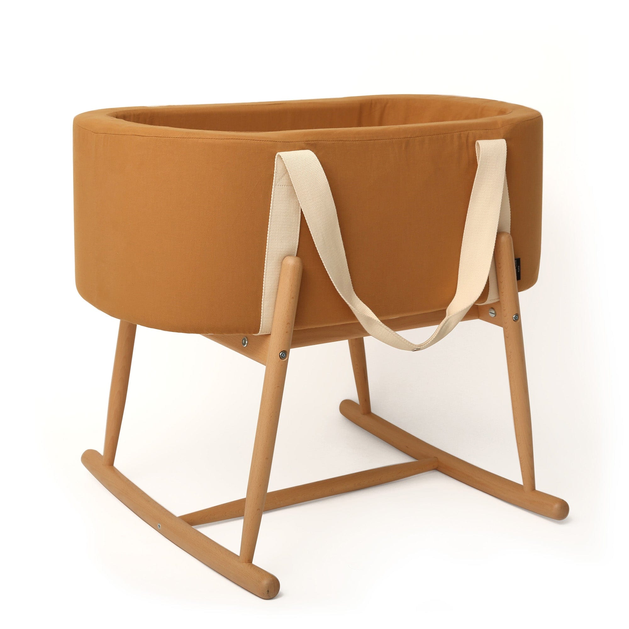 Charlie Crane Kuko Moses Basket - Portable Baby Bassinet for Newborns & Infants - Lightweight & Stylish Nursery Essential for Home, Travel & On-The-Go Parenting