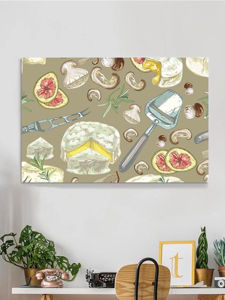 Premium Kitchen-Themed Wrapped Canvas Wall Art - Perfect for Home Decor, Dining Room, and Kitchen Decorations