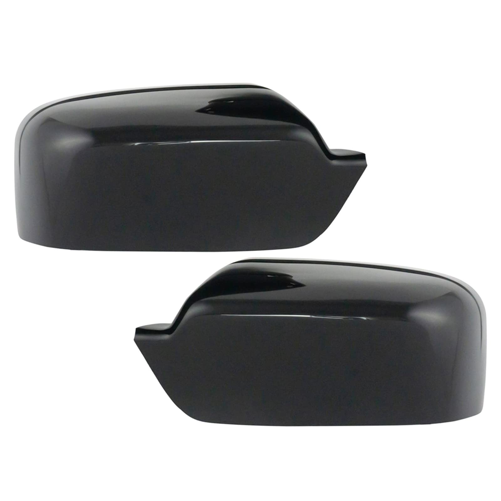 Heated Power Side Mirror Set with Puddle Light - Compatible with 2011-2012 Ford Fusion & Mercury Milan (Driver & Passenger Side) - FO1320423 FO1320424 FO1321423 FO1321424 - Perfect for Night Driving and Winter Weather Conditions