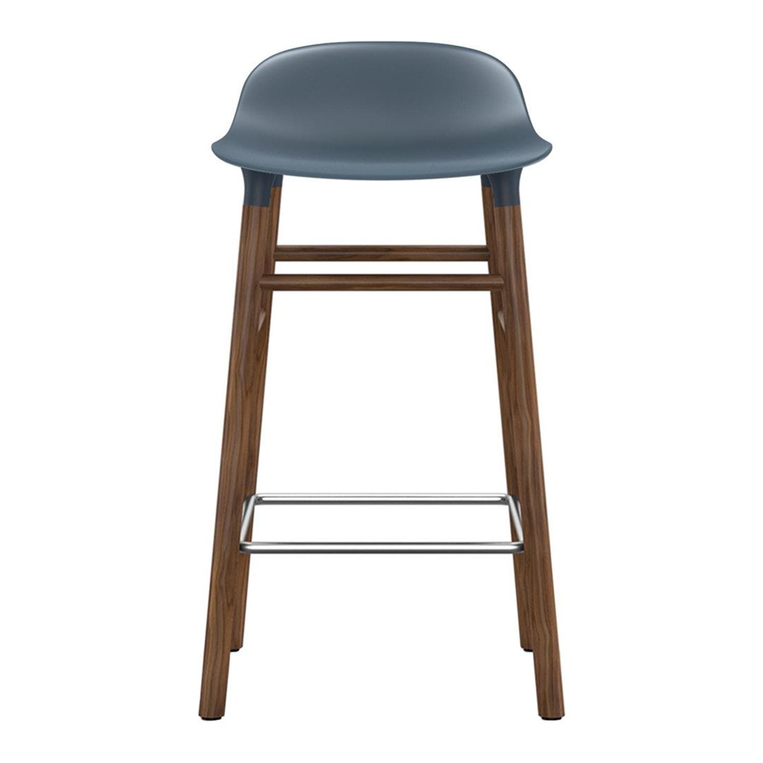 Modern Wooden Counter Stool with Sturdy Wood Legs - Perfect for Kitchen Islands, Bars, and Breakfast Nooks