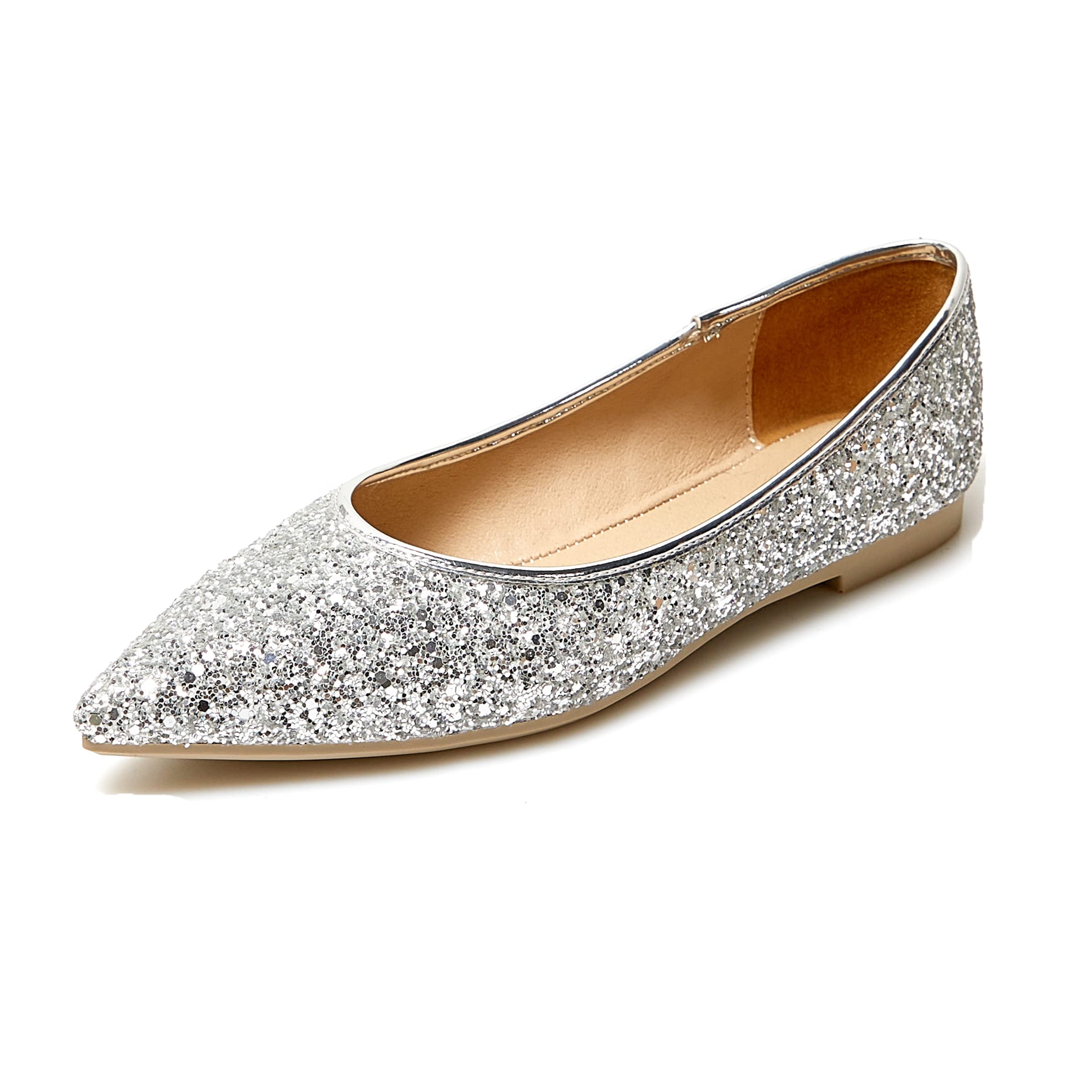 Felix & Flora Women's Ballet Flats - Comfortable & Classy Dress Shoes for Wedding, Party, Office & Daily Wear | Elegant Slip-On Shoes for Women | Perfect for Work, Travel & Special Occasions