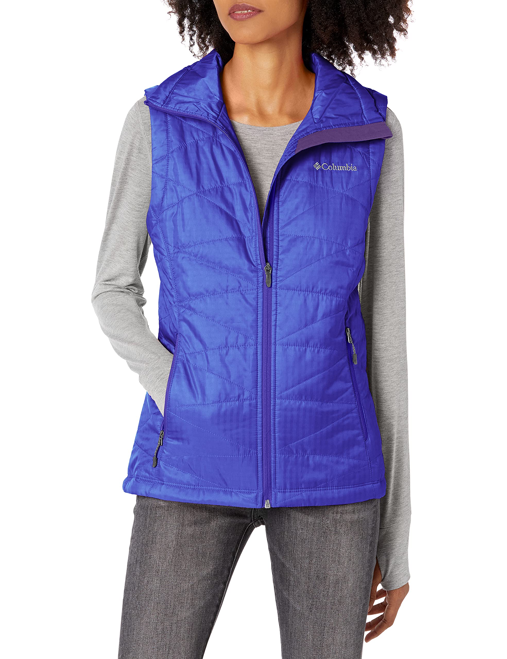 Columbia Women's Mighty Lite III Vest - Lightweight Insulated Puffer Vest for Outdoor Activities, Hiking, and Casual Wear