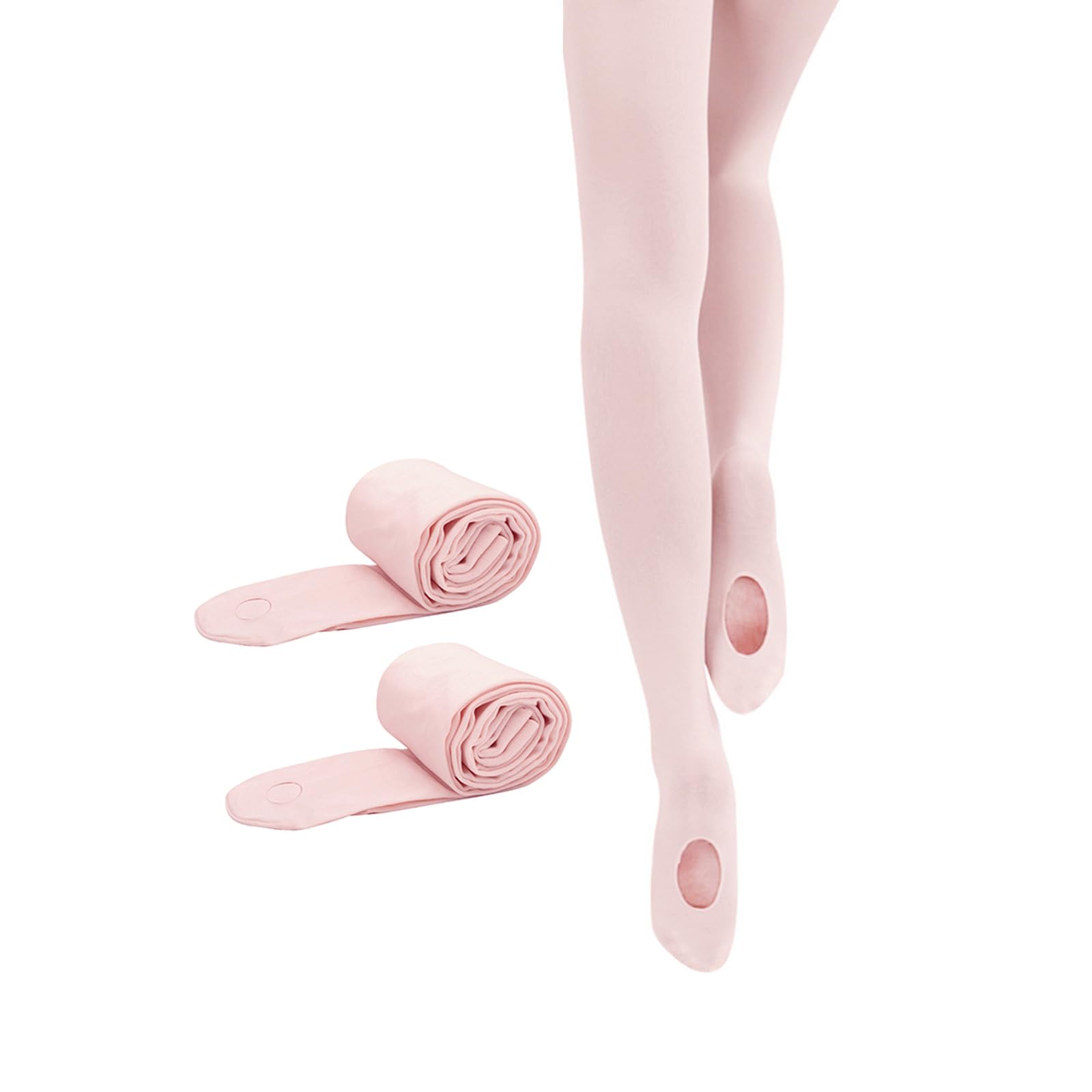 Ultra Soft Pro Dance Tights for Girls - Ballet, Transition & Daily Wear (Toddler/Little Kid/Big Kid) - Perfect for Dance Class, School & Everyday Comfort