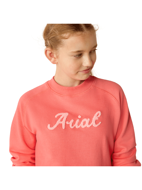 Ariat Benicia Sweatshirt for Young Riders - Comfortable & Stylish Equestrian Pullover for Horseback Riding & Casual Wear