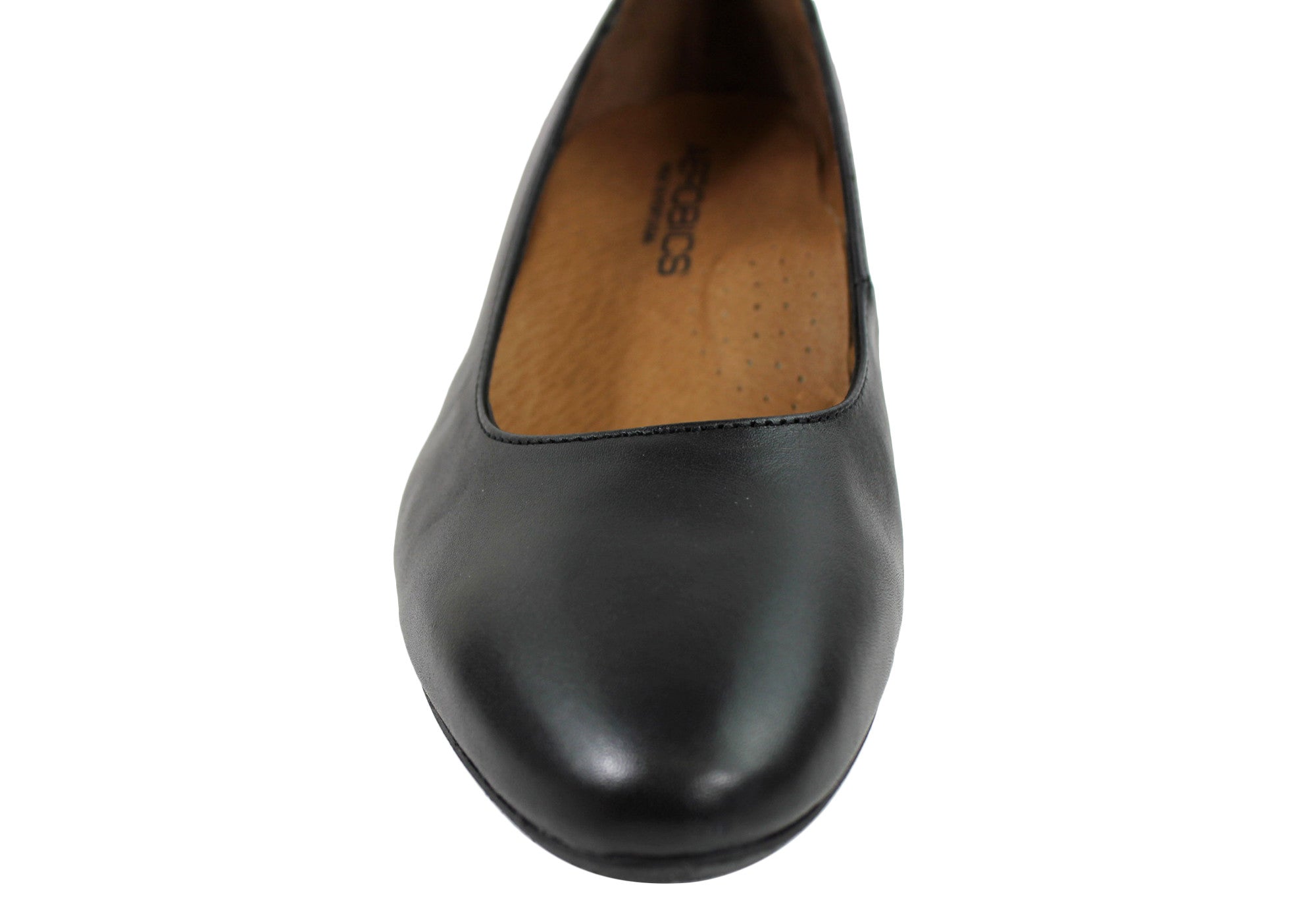 Women's Classic Leather Court Shoes for Aerobics & Hostess - 35 Size - Handmade in Portugal - Perfect for Dance, Work & Formal Events