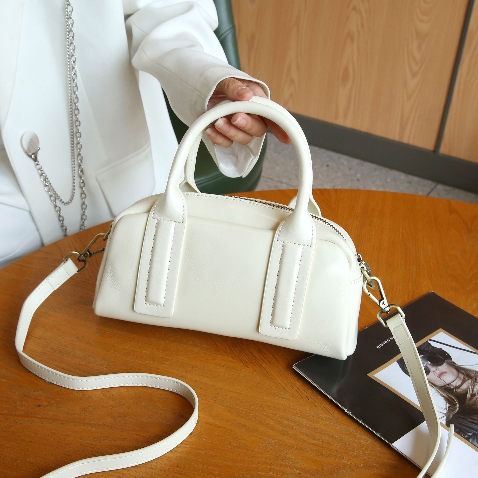 Mini Convertible Top Handle Crossbody Bag for Women - Stylish & Versatile Everyday Purse for Work, Travel & Shopping