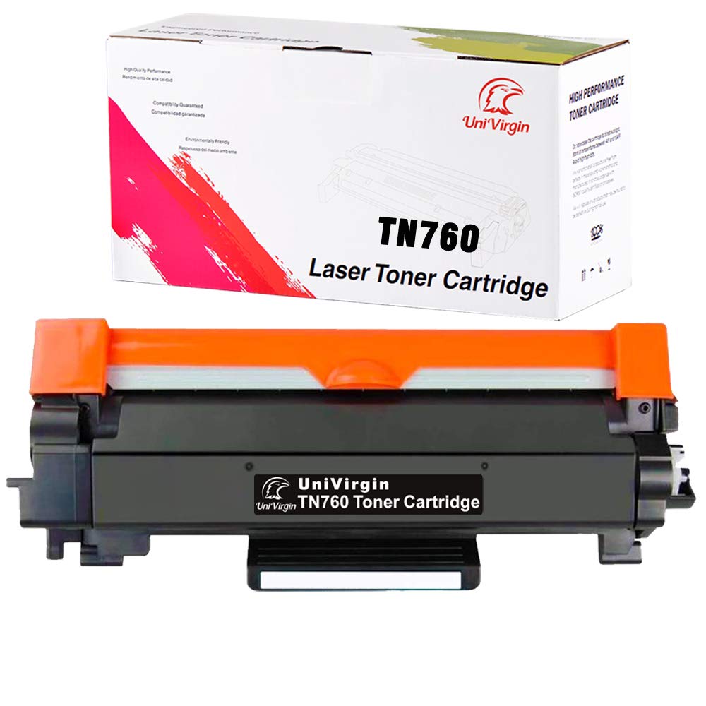 Brother TN760 Black Toner Replacement for HL-L2350DW Printers - Office Use