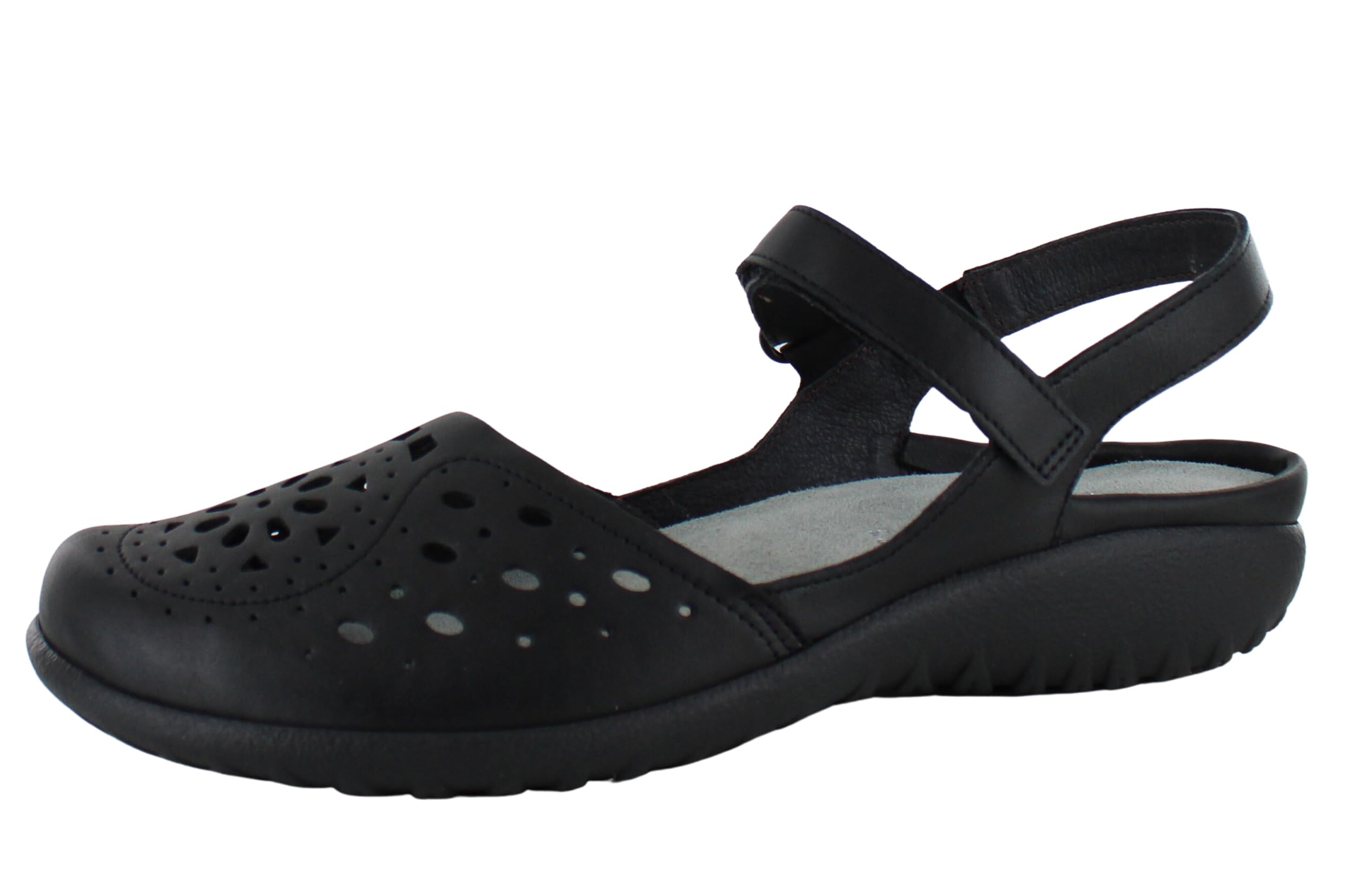 NAOT Women's Arataki Closed Toe Slingback Sandals - Cork Footbed with Arch Support - Slip Resistant & Lightweight - Travel Shoes for Women - Perfect for Walking, Work, and Vacation Outfits