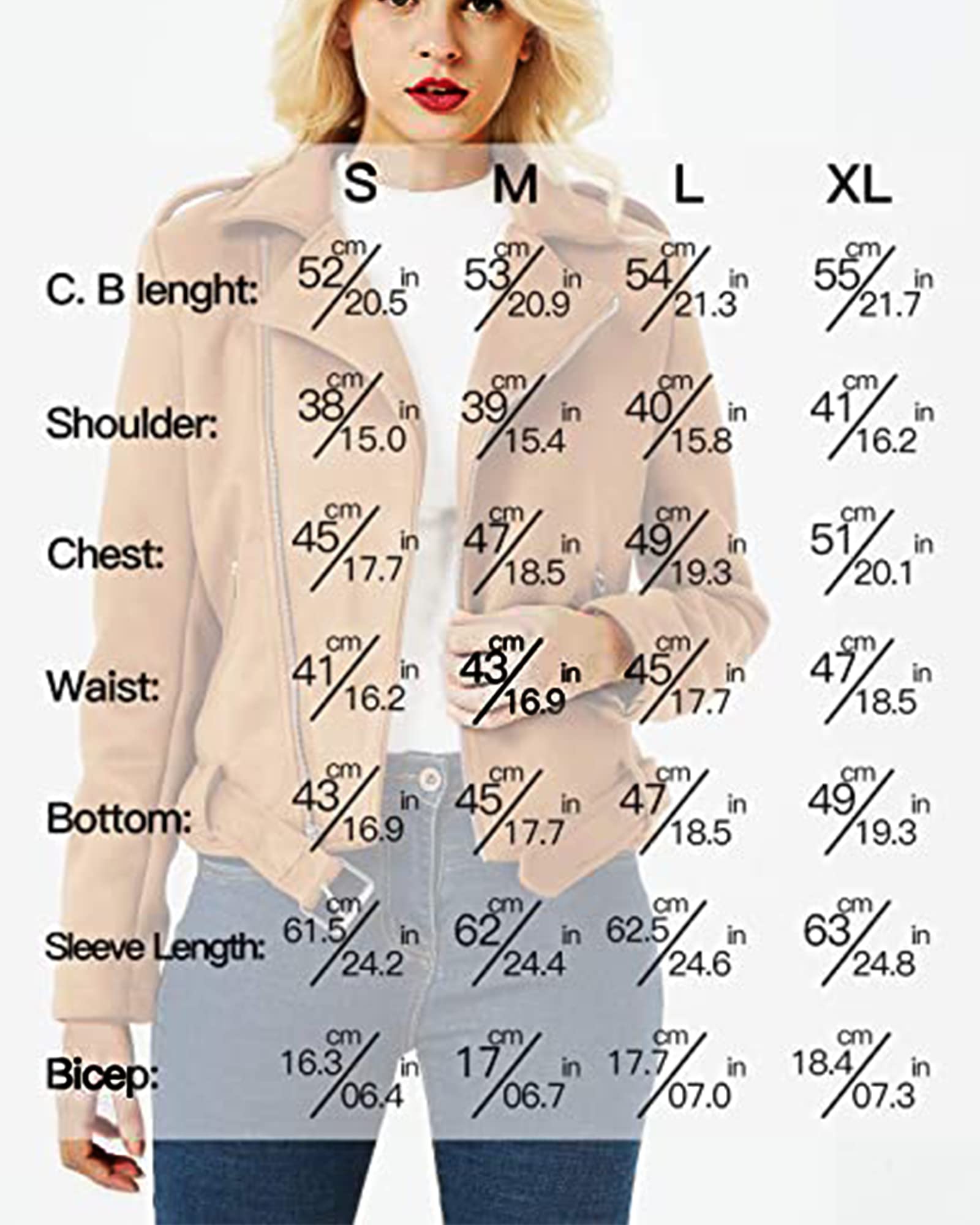 Stylish Women's Faux Leather Jacket - Trendy Motorcycle Biker Coat for Spring & Fall | Perfect for Casual Outfits, Night Out & Riding