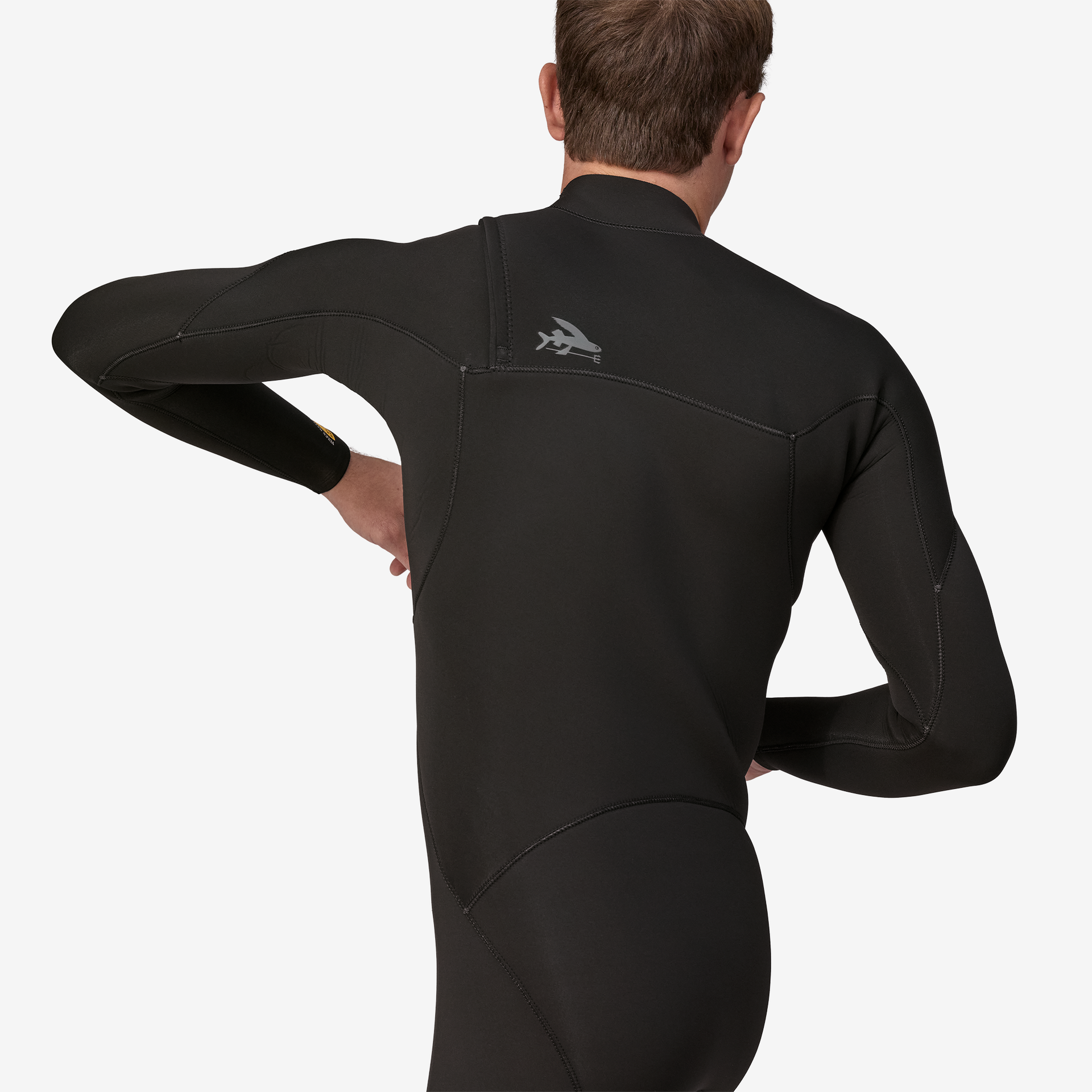 Men's R2 Yulex Regulator Front Zip Full Wetsuit for Scuba Diving, Surfing & Water Sports - Premium Neoprene Suit for Warmth & Flexibility