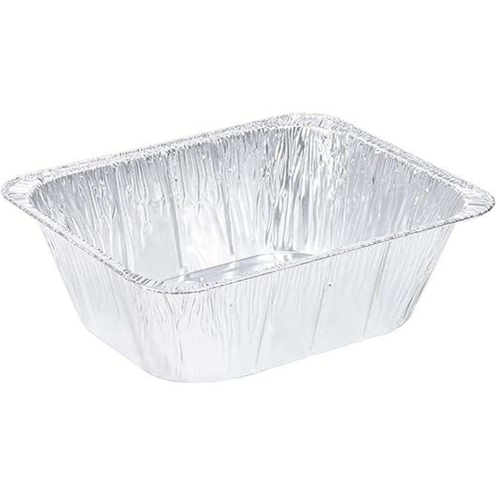 Durable Aluminum Steam Table Pans - Half-Size Extra Deep (195 Oz, 4.19