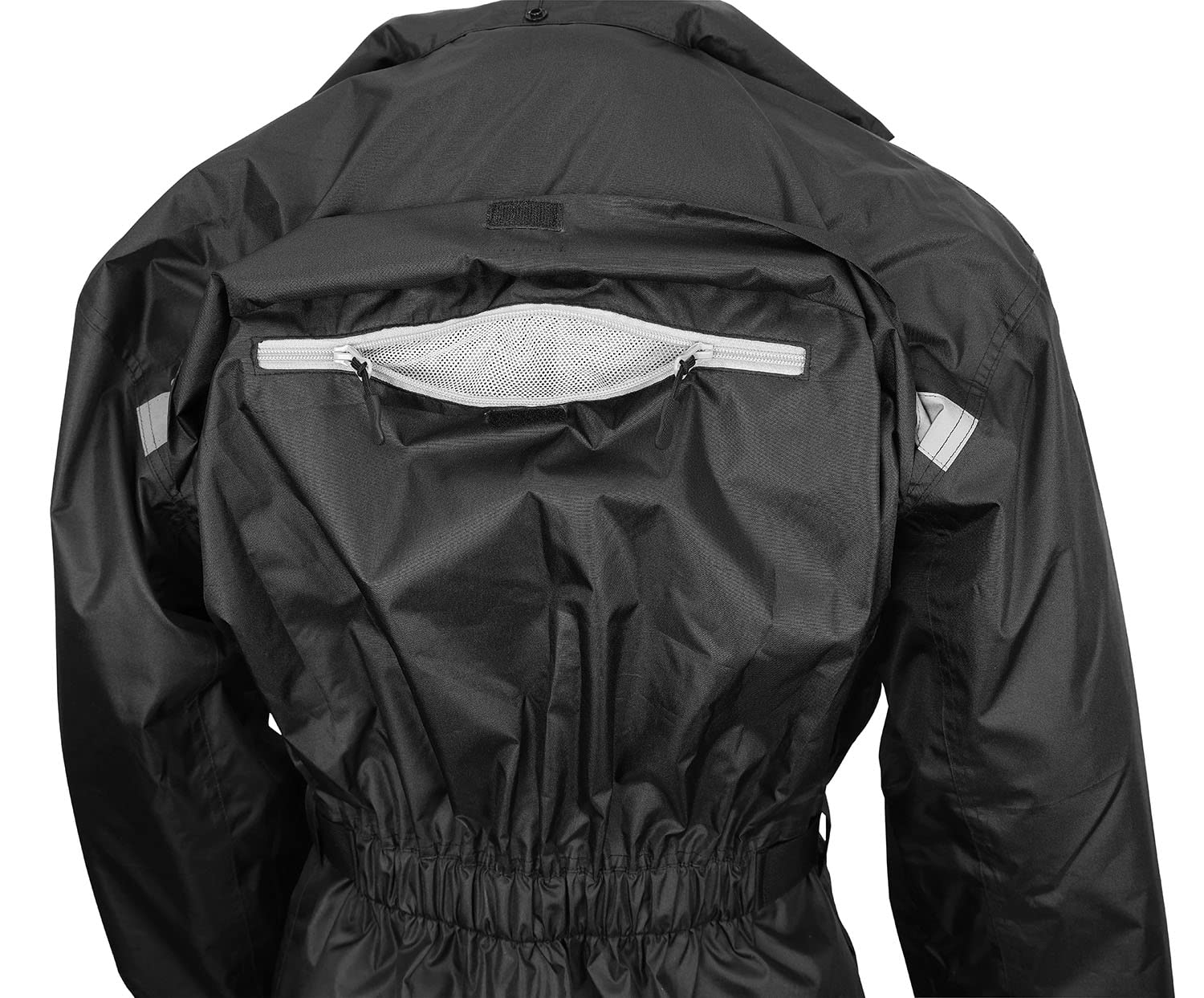 Nelson Rigg Solo Storm Waterproof Breathable Packable Motorcycle Rain Jacket - Hi-Vis Yellow/Black, 3X-Large - Ideal for Riding in Heavy Rain & Extreme Weather Conditions