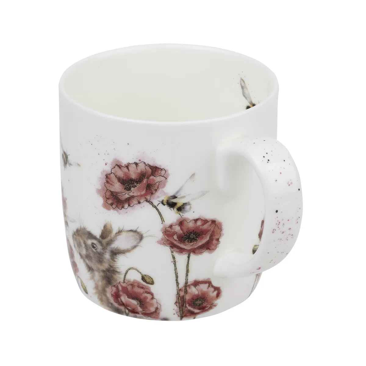 Wrendale Designs Bee Coffee Mug - Ceramic Tea Cup with Cute Bee Print, Perfect for Home, Office, or Gift Giving