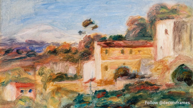 Landscape (Paysage) by Henri Matisse - Vintage 1911 Art Print - French Fauvism Wall Decor for Living Room, Office & Gallery