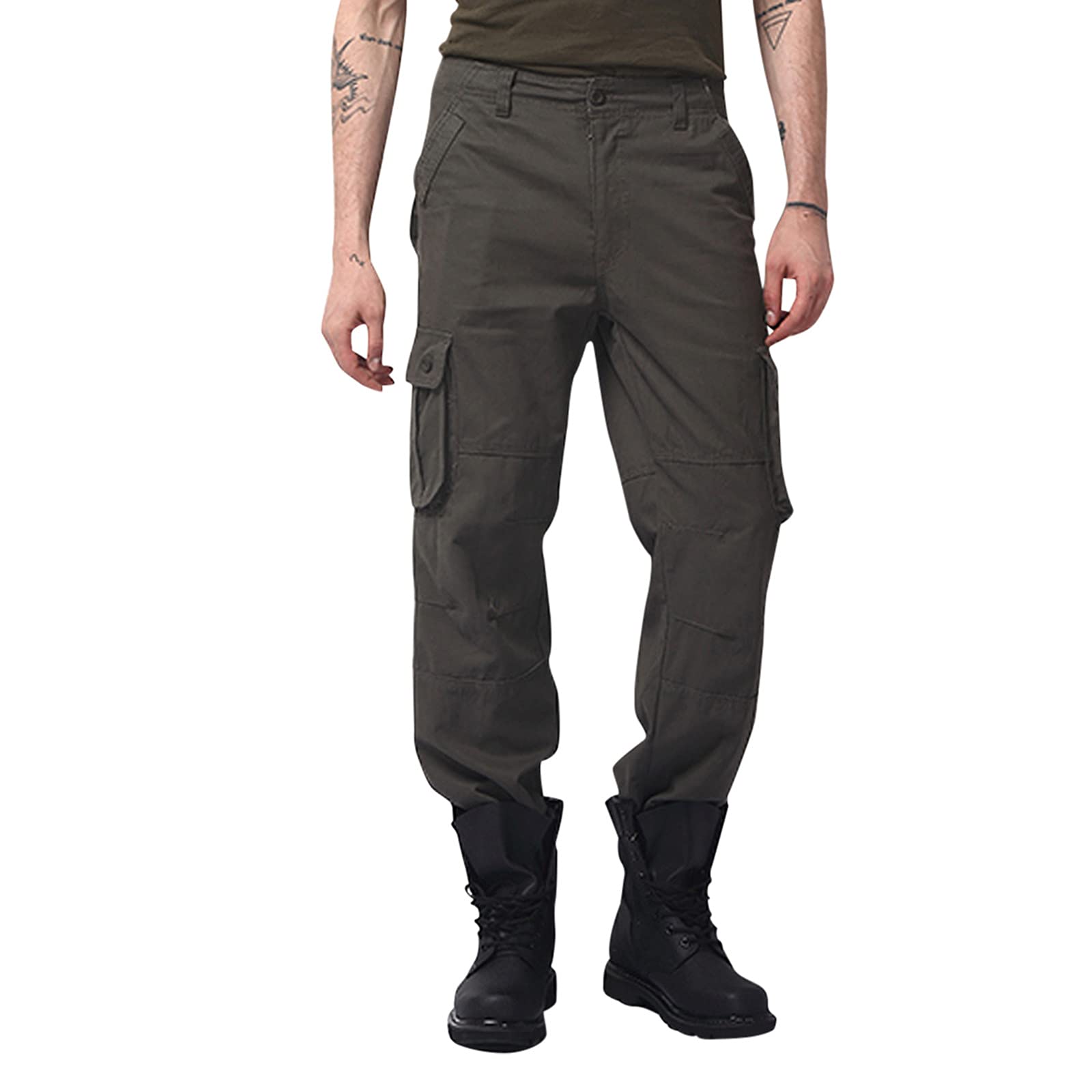 Bimgwuz Men's Jogger Pants - Stylish Chino Cargo Joggers for Fitness, Running & Casual Wear | Comfortable Workout & Everyday Trousers for Active Lifestyles