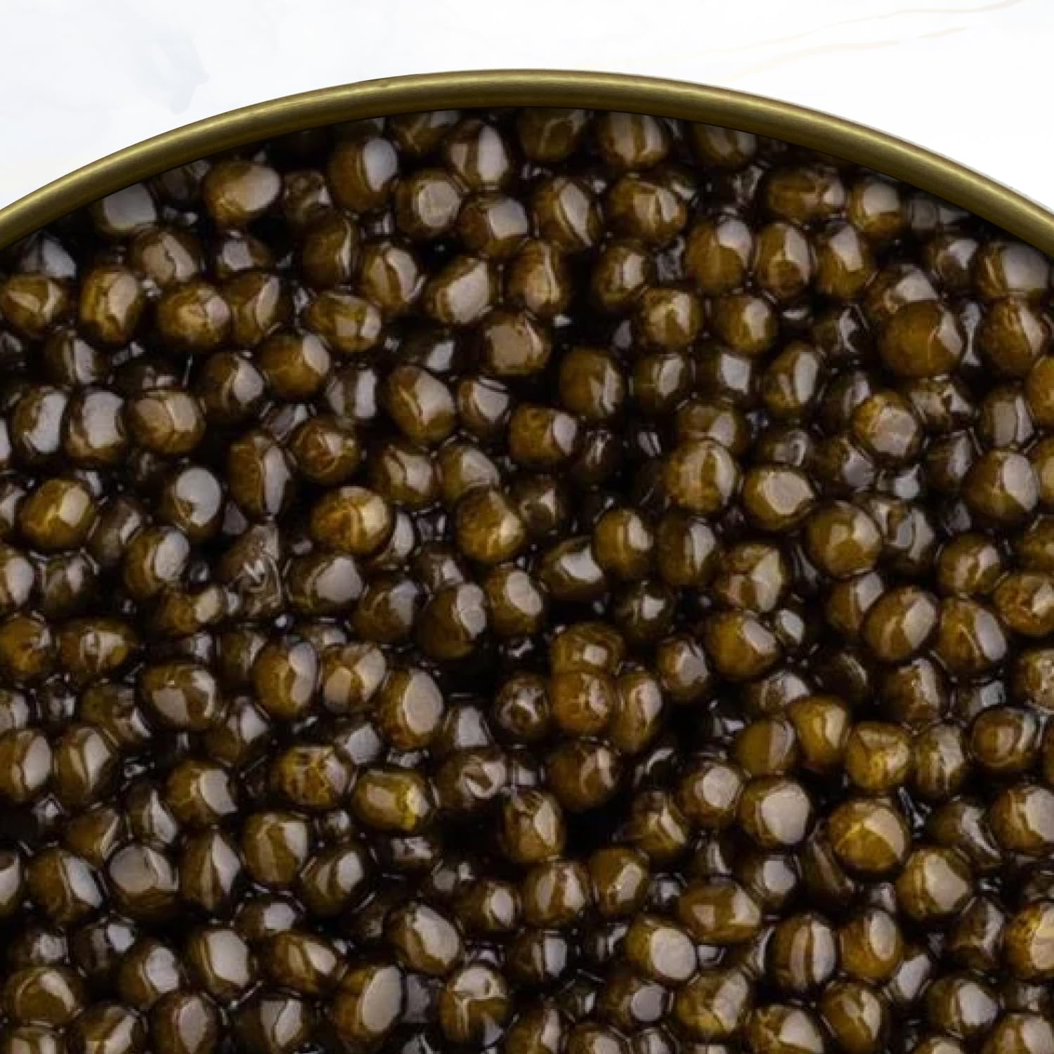 Premium Russian Osetra Caviar - Wild-Caught Dark Amber Fish Roe (2 Oz) - Buttery Flavor & Overnight Delivery - Gourmet Gift for Special Occasions, Fine Dining & Luxury Appetizers