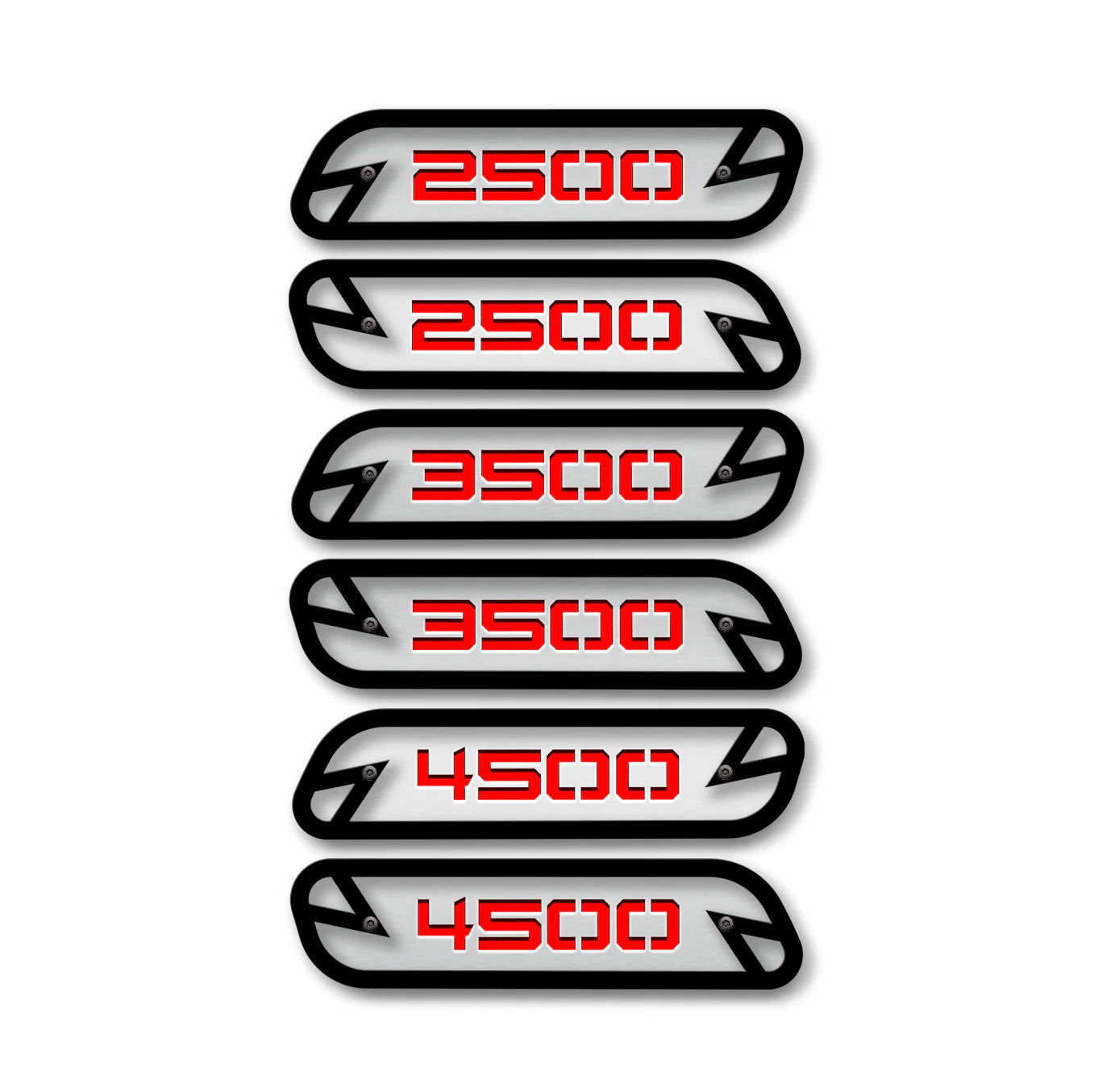 Custom LED Hood Emblems for 2019-2025 Ram® 2500/3500/4500 Trucks - 3 Sizes & Fully Customizable - Upgrade Your Ride for Off-Roading & Truck Shows