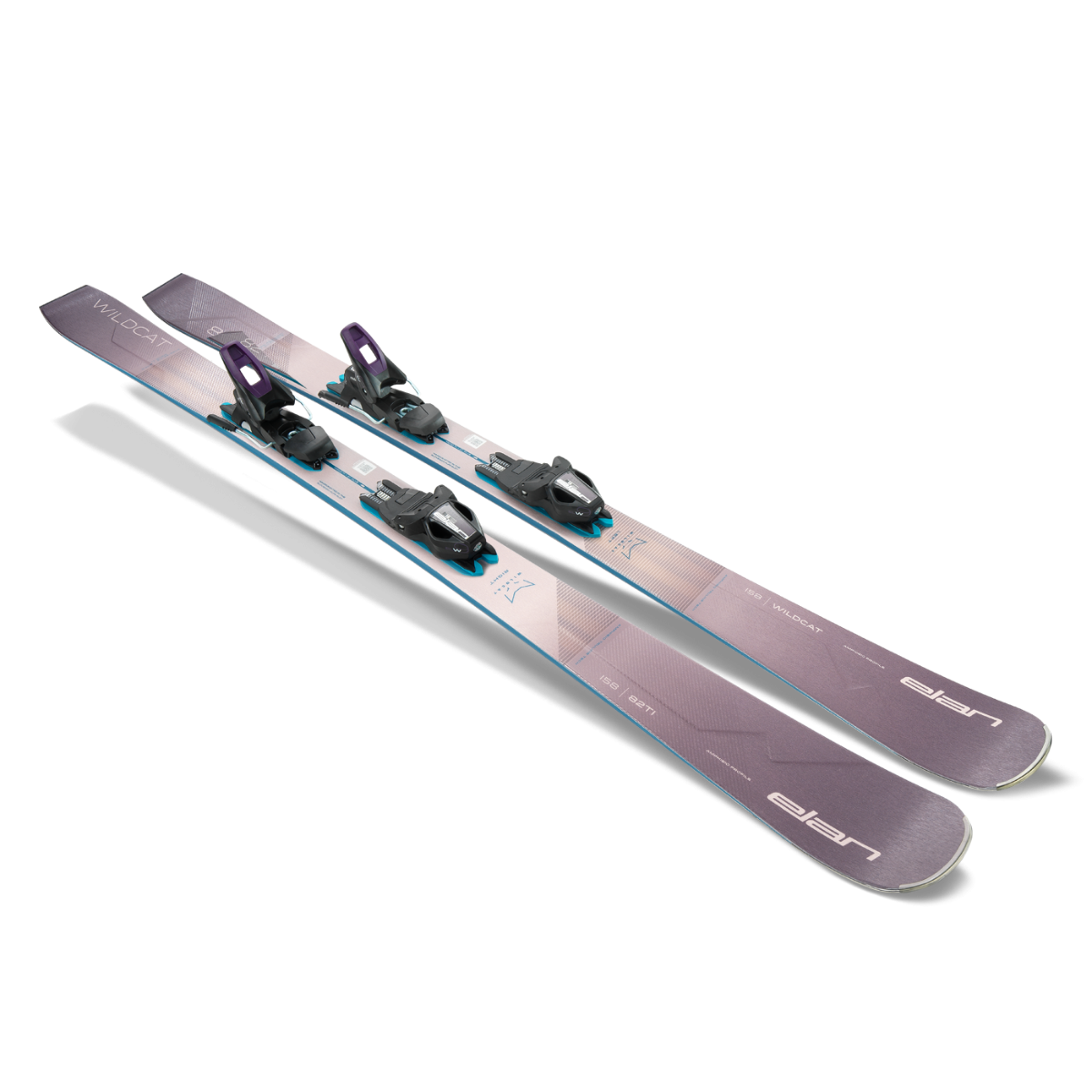 Elan WILDCAT 82 TI PS Skis with ELW 9.0 DB703220 Bindings 2025 - Perfect for All-Mountain Skiing and Freeride Adventures