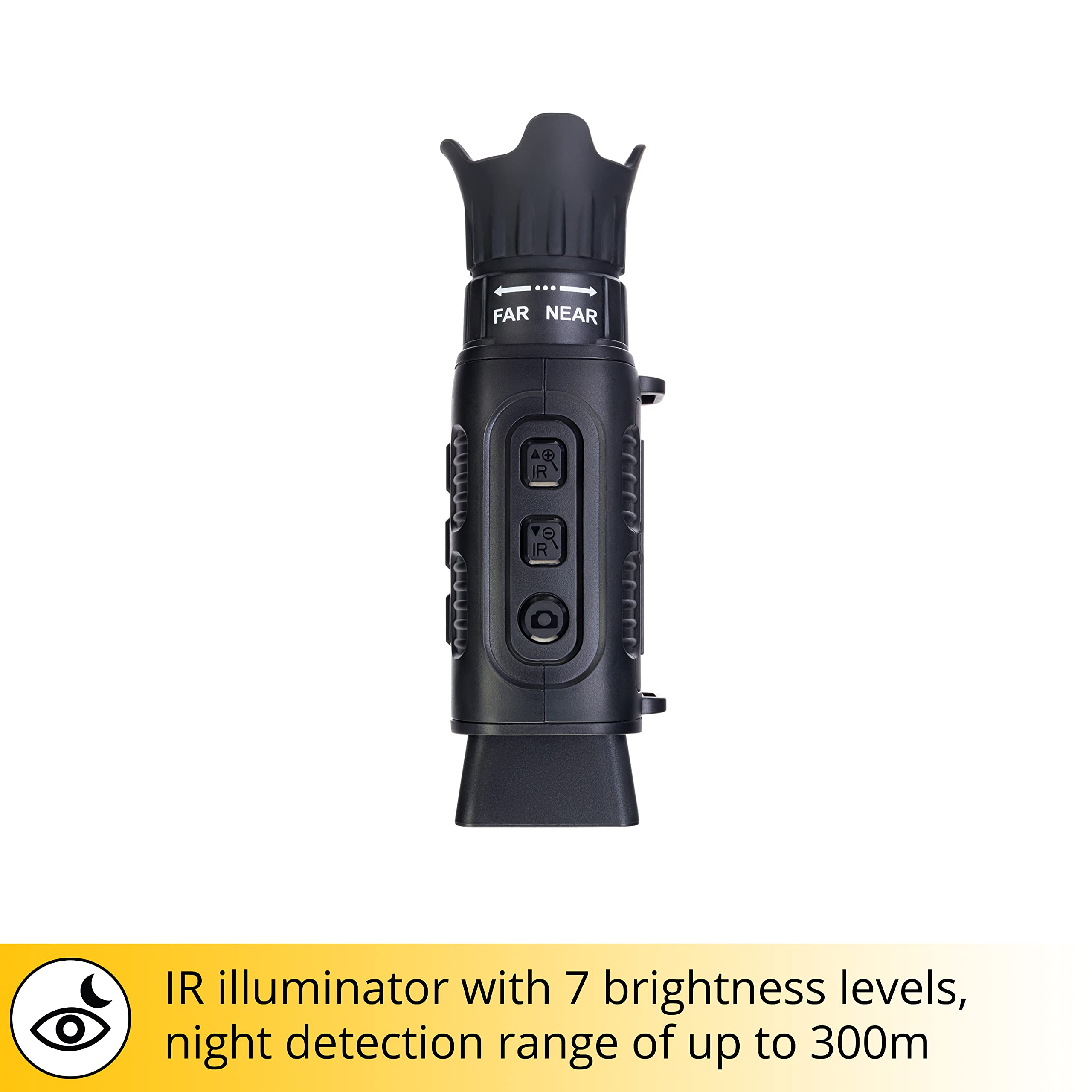 Levenhuk Halo 13x Compact Portable Digital Night Vision Monocular with LCD Screen - HD Night Vision Binoculars for Hunting, Wildlife Observation & Security Surveillance - Photo & Video Recording Function