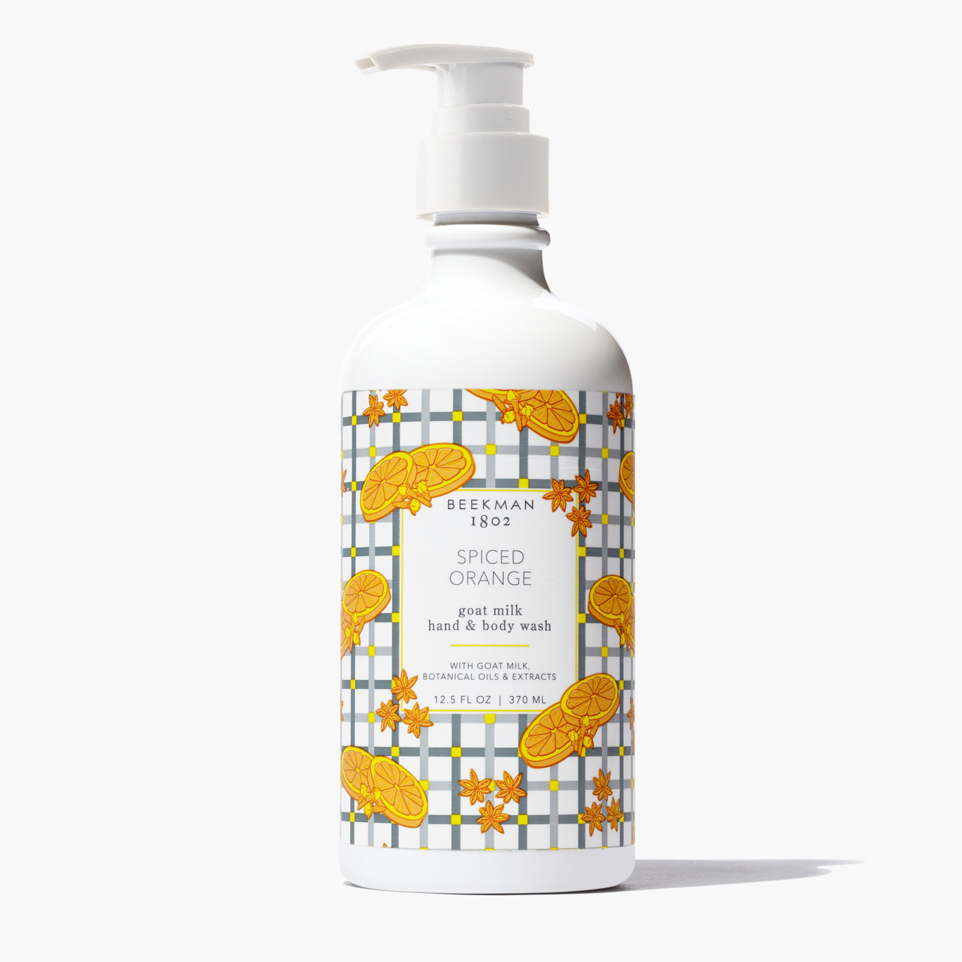 Refreshing Spiced Orange Scented Hand & Body Wash - Moisturizing & Gentle for Daily Use - Perfect for Home, Spa & Travel