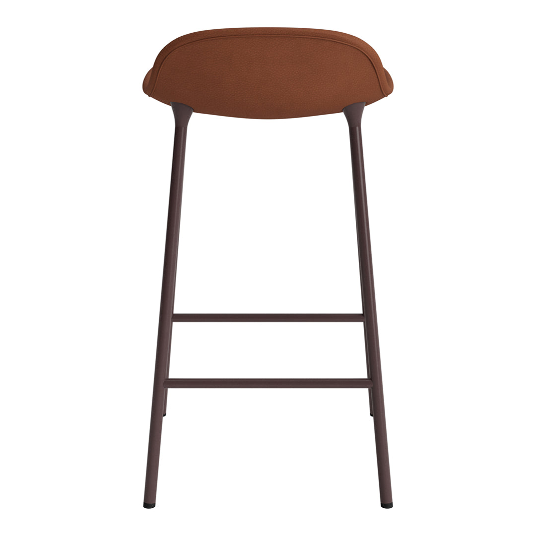 Modern Form Counter Stool with Sturdy Metal Legs & Comfortable Upholstered Seat - Perfect for Kitchen Islands, Breakfast Bars & Home Decor