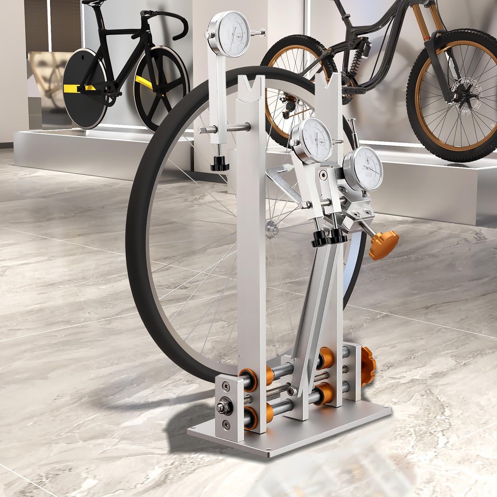 Professional Bicycle Wheel Truing Stand - 10